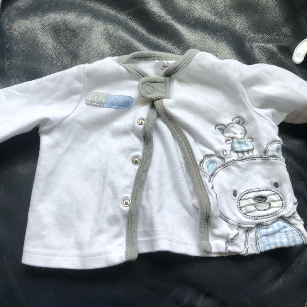 Jeans, onesies, sleep jacket